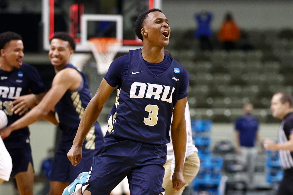 Oral Roberts men's basketball circa 2021 March Madness