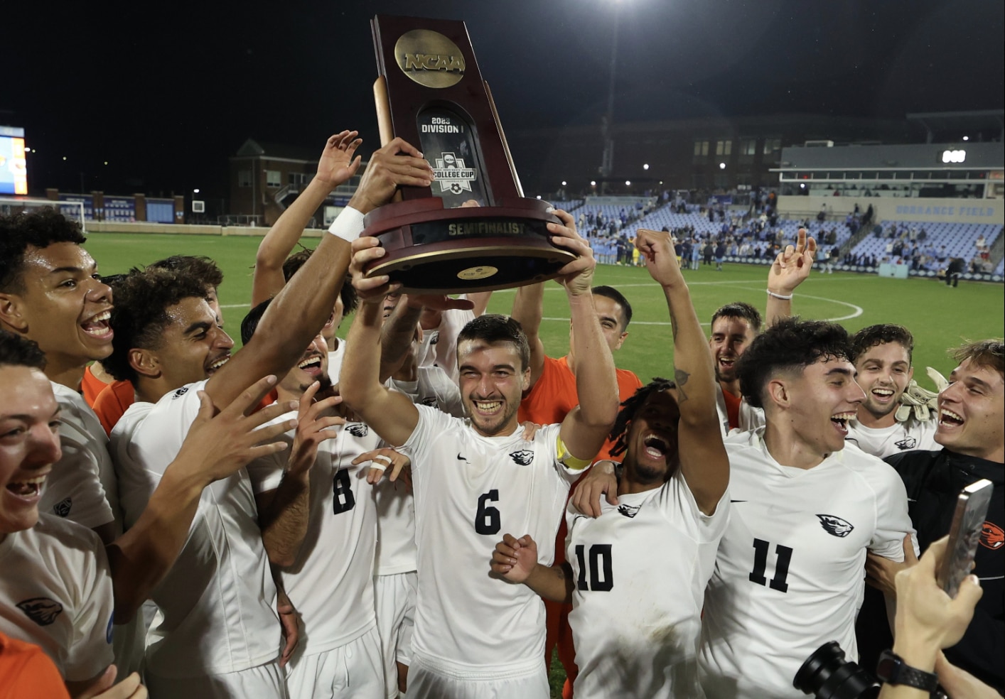 Oregon State advances