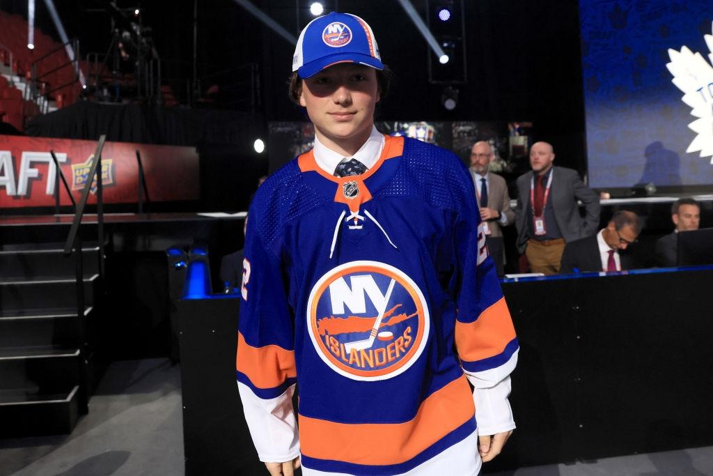 Wisconsin's Quinn Finley was drafted 78th overall by the New York Islanders in 2022